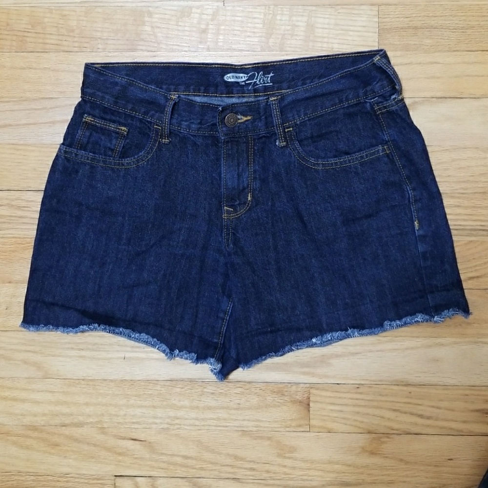 Old Navy The Flirt Dark Denim Shorts